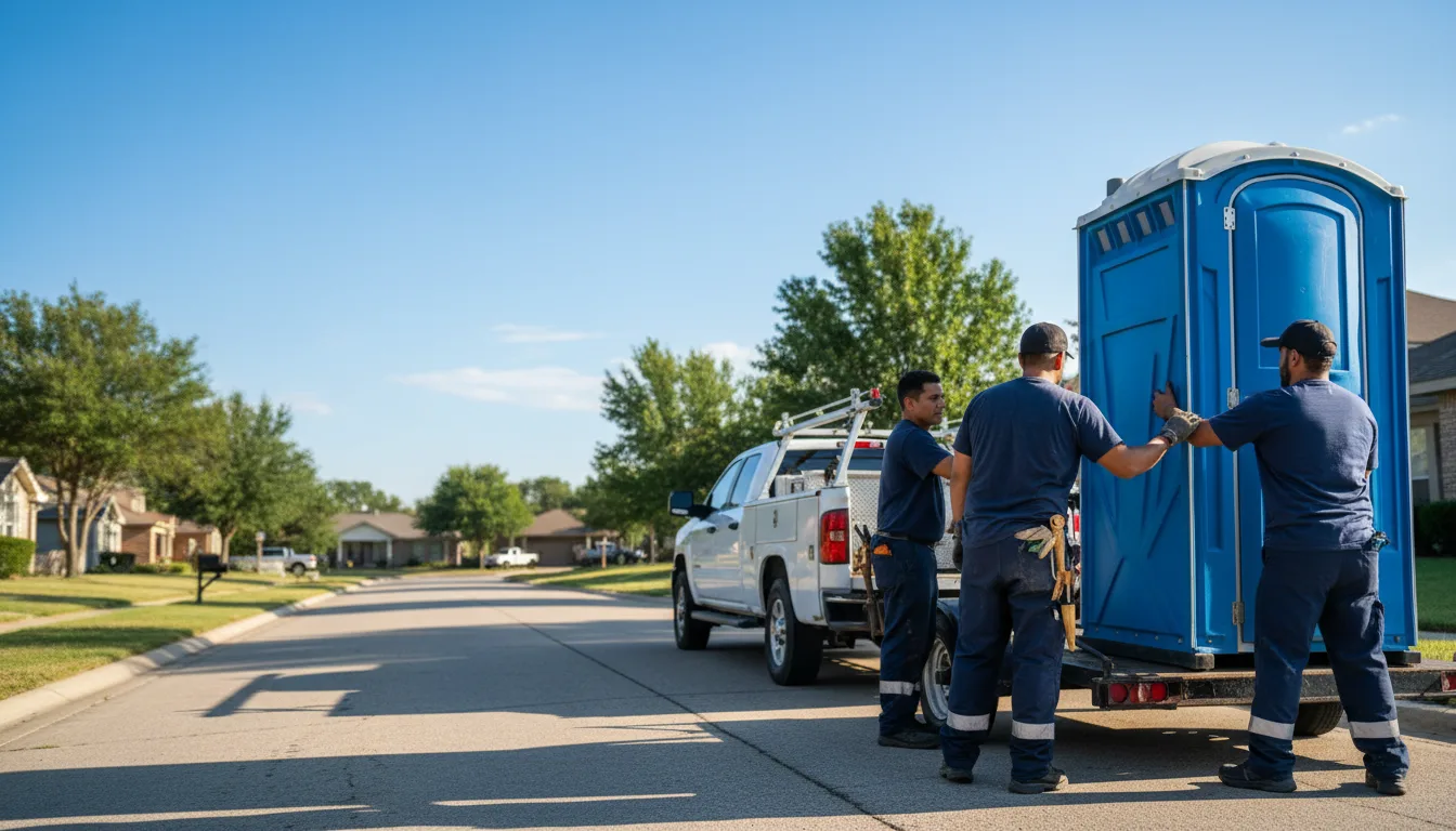 Portable Toilet Rental in Lamar, OK near me